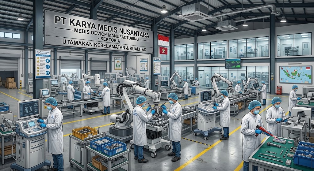 Read more about the article Peran Strategis Pabrik Alat Kesehatan dalam Mendorong Kemandirian Medis Nasional